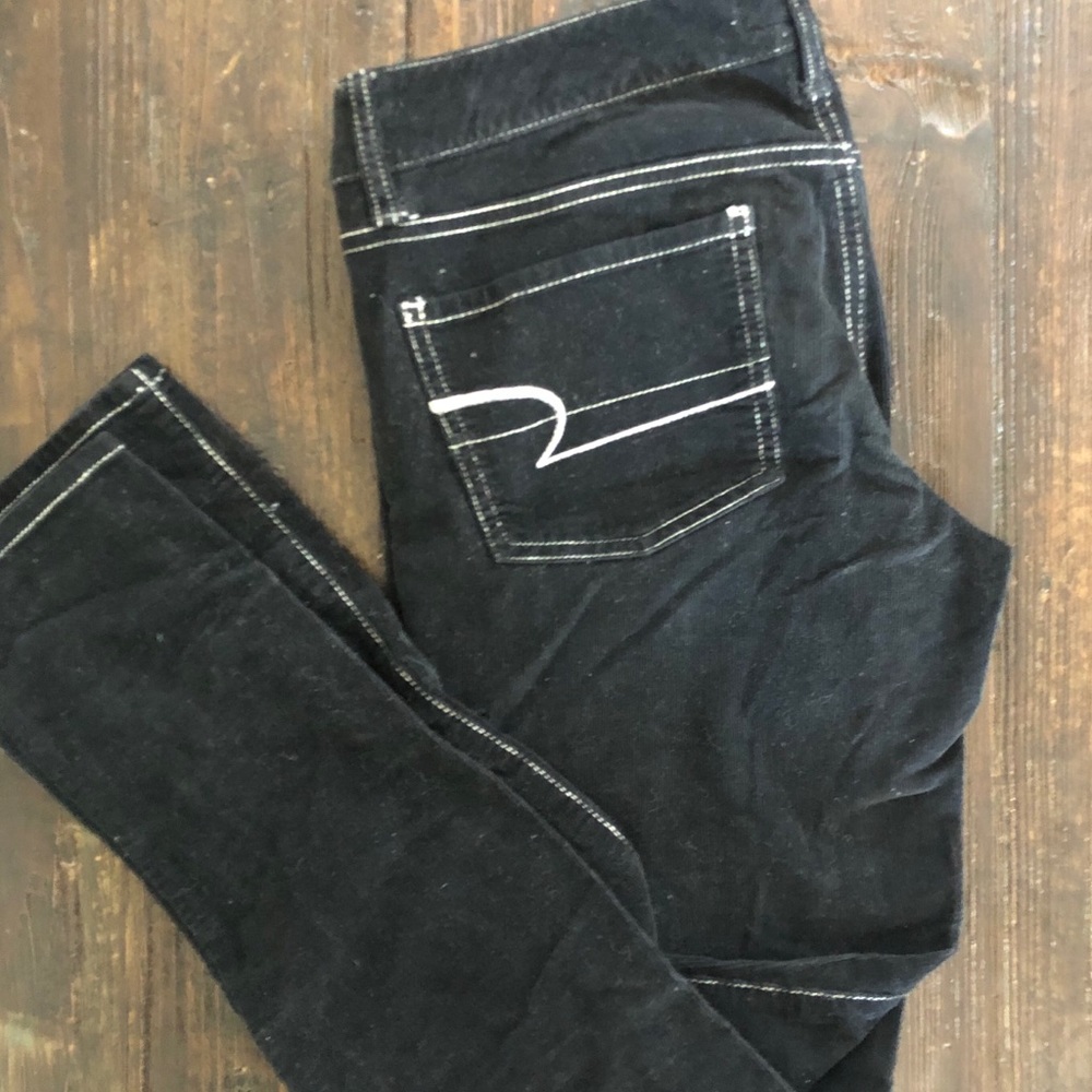 AE corduroy black jeans
